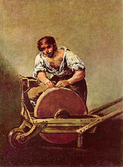 Francisco de Goya Der Schleifer Germany oil painting art